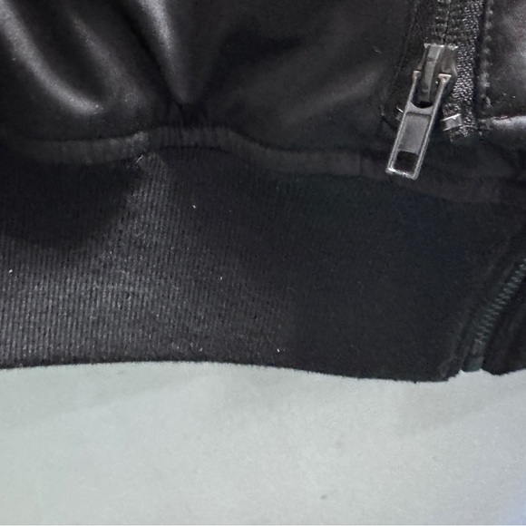 Soia & Kyo Yohann Down Insulated Bomber Black Real Fur Size Large - Picture 12 of 16